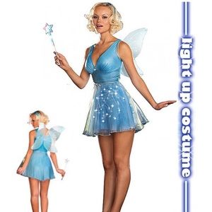 DreamGirl Sexy Blue Fairy Halloween Costume